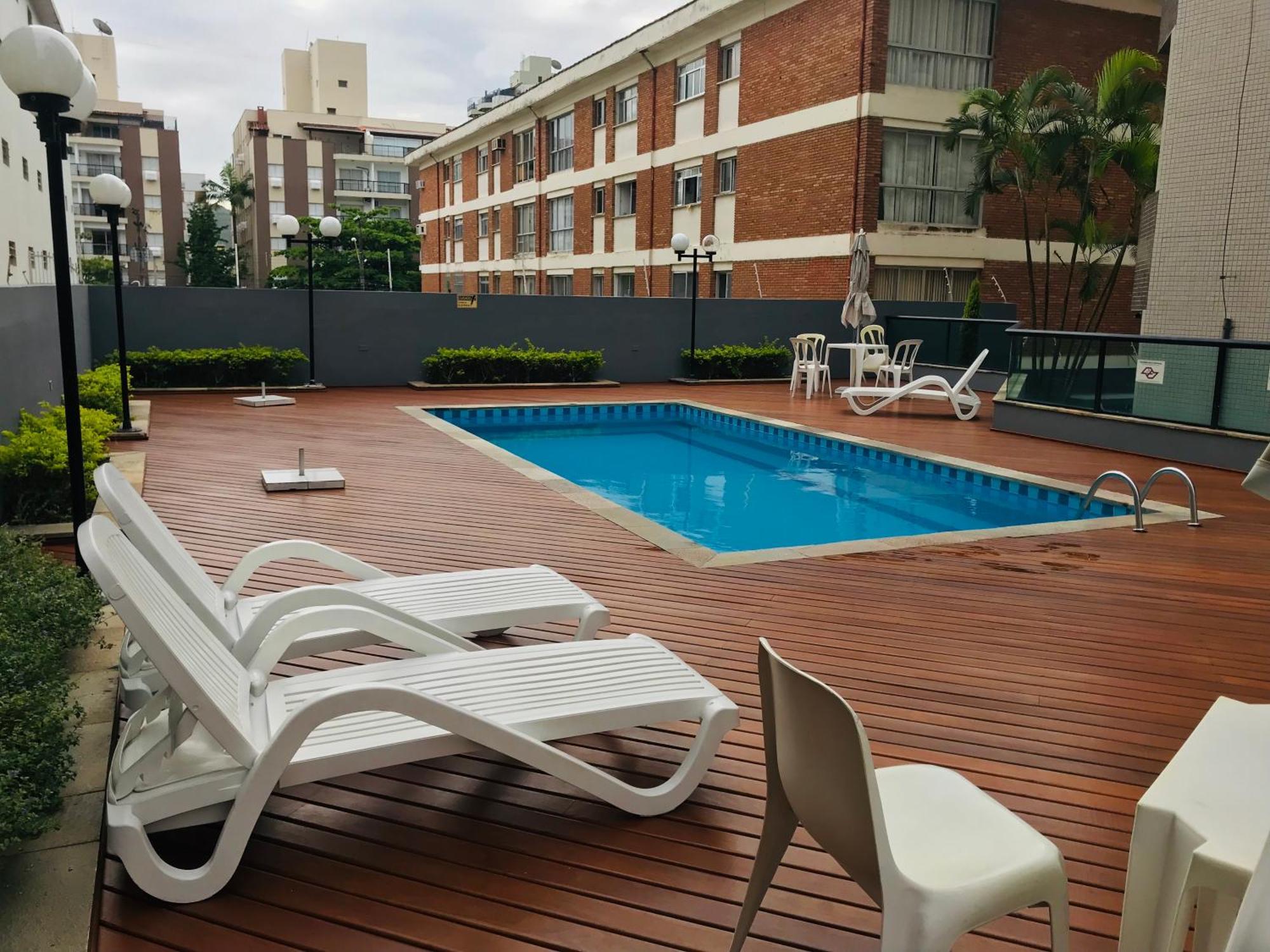 Apto A 2 Min A Pe Da Praia - Edificio Monte Carmel Guarujá Exteriér fotografie